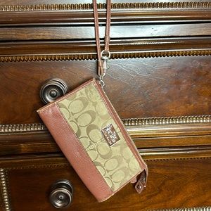 Coach wristlet